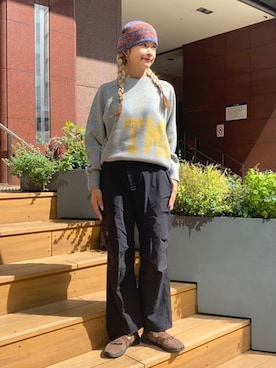 BEAMS BOYさん（レディース・169cm）の秋コーディネート