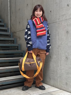 「BEAMS BOY（ビームスボーイ）のアイテム」を使った、BEAMS BOYさん（レディース・153cm）の秋コーディネート