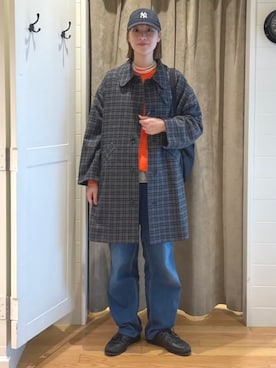 BEAMS BOYさん（レディース・169cm）の冬コーディネート