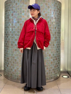 BEAMS BOYさん（レディース・149cm）の冬コーディネート