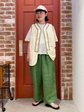 BEAMS BOYさん（レディース・158cm）の夏コーディネート