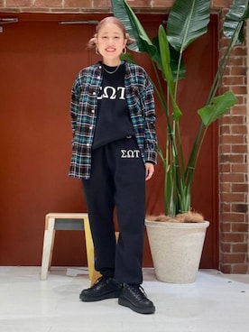 BEAMS BOYさん(レディース・155cm)の冬コーディネート