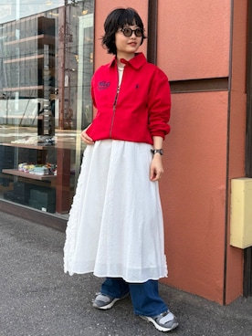 BEAMS BOYさん（レディース・155cm）の春コーディネート