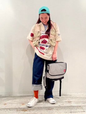 BEAMS BOYさん(レディース・158cm)の春コーディネート