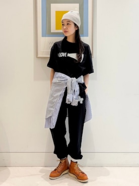 BEAMS BOYさん(レディース・159cm)の夏コーディネート
