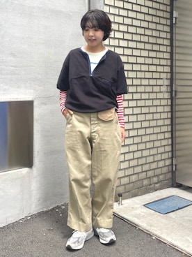 「アイテム（財布）」を使った、BEAMS BOYさん（レディース・150cm）の秋コーディネート
