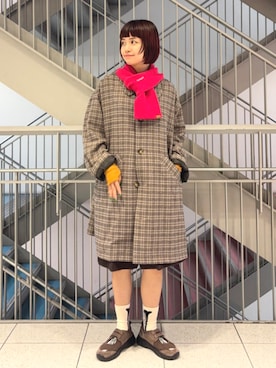 「BEAMS BOY（ビームスボーイ）のアイテム」を使った、BEAMS BOYさん（レディース・160cm）の秋コーディネート