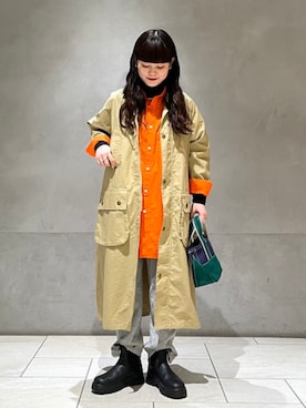 BEAMS BOYさん（レディース・155cm）の冬コーディネート