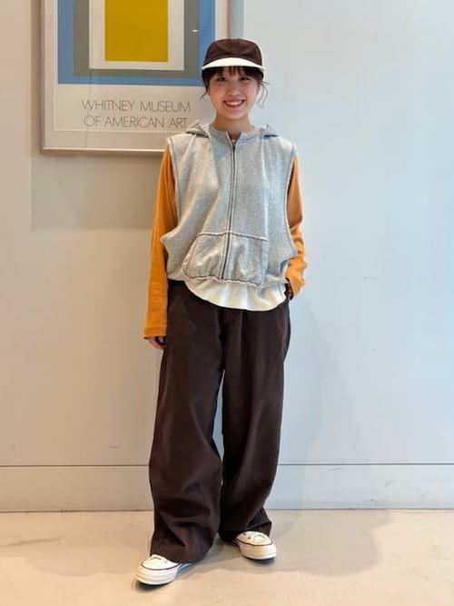 スウェット フルジップ パーカー ノースリーブ（ベスト）｜BEAMS BOY