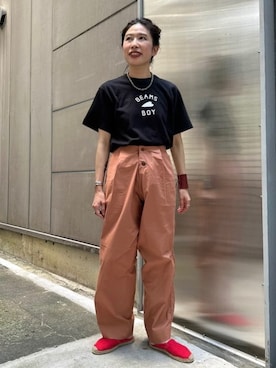 BEAMS BOYさん（レディース・159cm）の夏コーディネート
