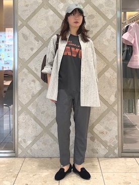 BEAMS BOYさん(レディース・161cm)の夏コーディネート