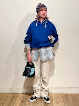 BEAMS BOYさん（レディース・162cm）の冬コーディネート