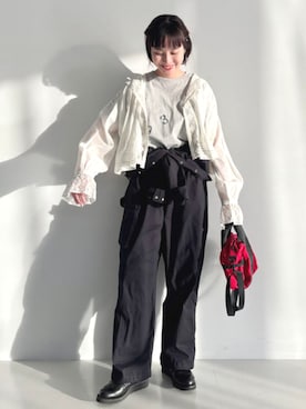 BEAMS BOYさん(レディース・158cm)の冬コーディネート