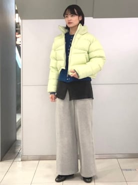 「BEAMS BOY（ビームスボーイ）のアイテム（トップス）」を使った、BEAMS BOYさん（レディース・170cm）の冬コーディネート