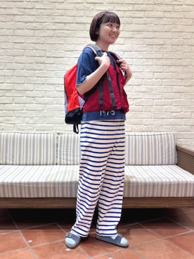 BEAMS BOYさん(レディース・162cm)の夏コーディネート