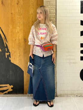 BEAMS BOYさん(レディース・153cm)の夏コーディネート