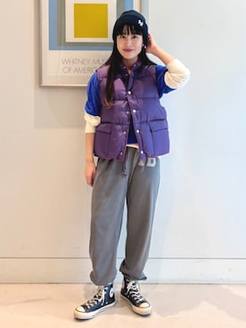 BEAMS BOYさん（レディース・158cm）の冬コーディネート