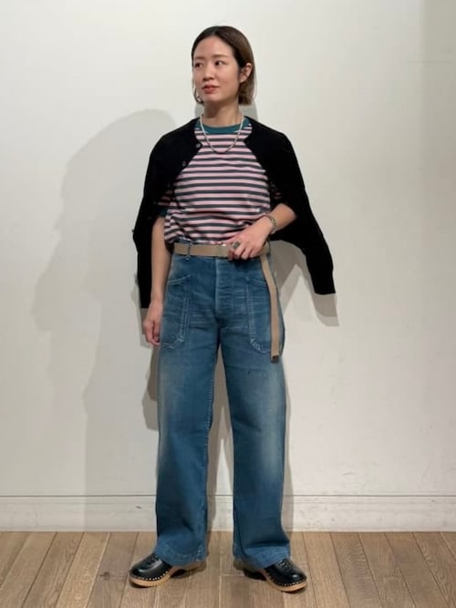 別注】BUZZ RICKSON'S / USN デニム トラウザーズ（デニムパンツ