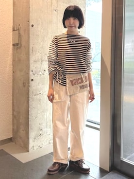 「BEAMS BOY（ビームスボーイ）のアイテム」を使った、BEAMS BOYさん（レディース・150cm）の秋コーディネート