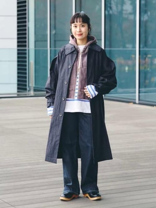 セール】【2/5再値下げ】コットン ナイロン ミリタリー ステンカラー