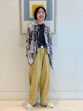 「BEAMS BOY（ビームスボーイ）のアイテム」を使った、BEAMS BOYさん（レディース・163cm）の秋コーディネート