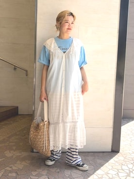 BEAMS BOYさん（レディース・156cm）の春コーディネート