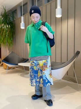 BEAMS BOYさん（レディース・153cm）の春コーディネート