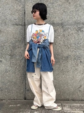 BEAMS BOYさん(レディース・155cm)の春コーディネート