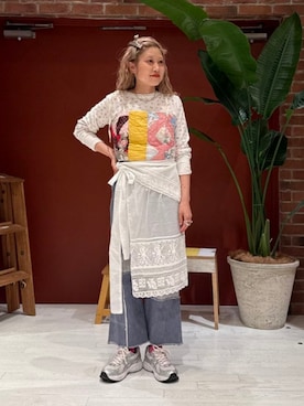 「BEAMS BOY（ビームスボーイ）のアイテム」を使った、BEAMS BOYさん（レディース・155cm）の夏コーディネート