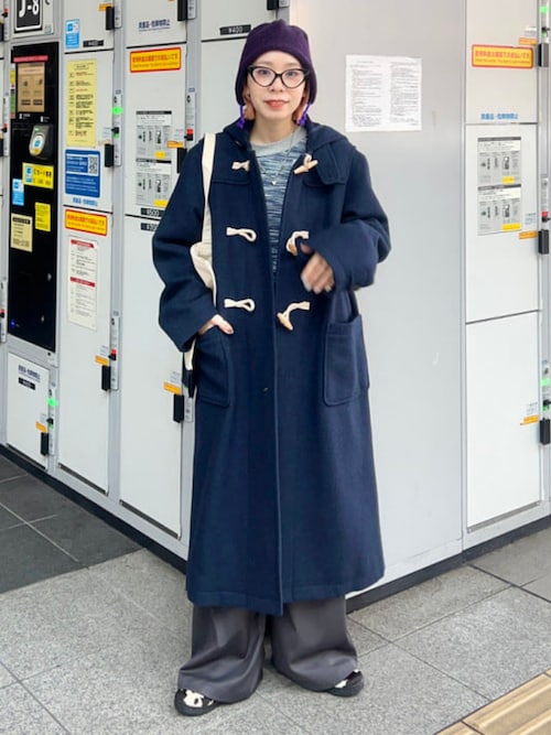 【BEAMS BOY】モッサーロングダッフルコート BEAMS BOY（ビームス ボーイ）モッサー ロング ダッフルコート 25FW