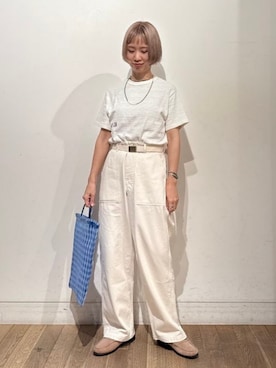 「アイテム（ローファー）」を使った、BEAMS BOYさん（レディース・158cm）の秋コーディネート