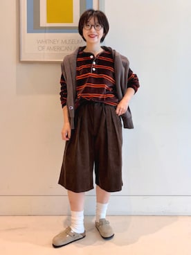 BEAMS BOYさん（レディース・151cm）の夏コーディネート