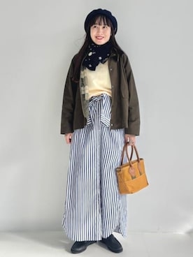 「BEAMS BOY（ビームスボーイ）のアイテム」を使った、BEAMS BOYさん（レディース・158cm）の秋コーディネート