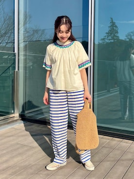 BEAMS BOYさん（レディース・158cm）の春コーディネート