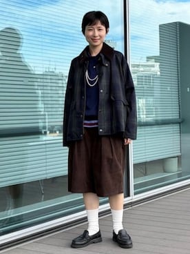 BEAMS BOYさん(レディース・153cm)の秋コーディネート