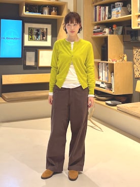 「アイテム（その他シューズ）」を使った、BEAMS BOYさん（レディース・162cm）の秋コーディネート
