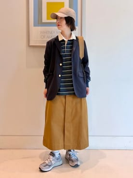 「BEAMS BOY（ビームスボーイ）のアイテム（Tシャツ/カットソー）」を使った、BEAMS BOYさん（レディース・151cm）の秋コーディネート