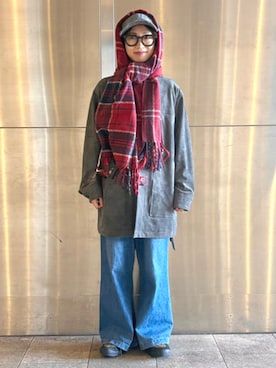 BEAMS BOYさん（レディース・153cm）の冬コーディネート
