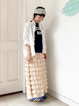 BEAMS BOYさん（レディース・160cm）の夏コーディネート