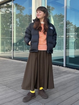 BEAMS BOYさん（レディース・155cm）の冬コーディネート