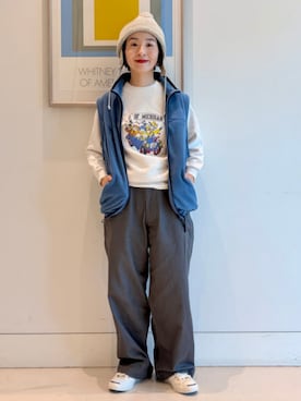 BEAMS BOYさん(レディース・156cm)の秋コーディネート