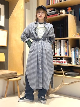 「BEAMS BOY（ビームスボーイ）のアイテム」を使った、BEAMS BOYさん（レディース・161cm）の秋コーディネート