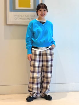 「BEAMS BOY（ビームスボーイ）のアイテム」を使った、BEAMS BOYさん（レディース・150cm）の秋コーディネート