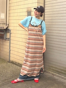 BEAMS BOYさん(レディース・156cm)の夏コーディネート