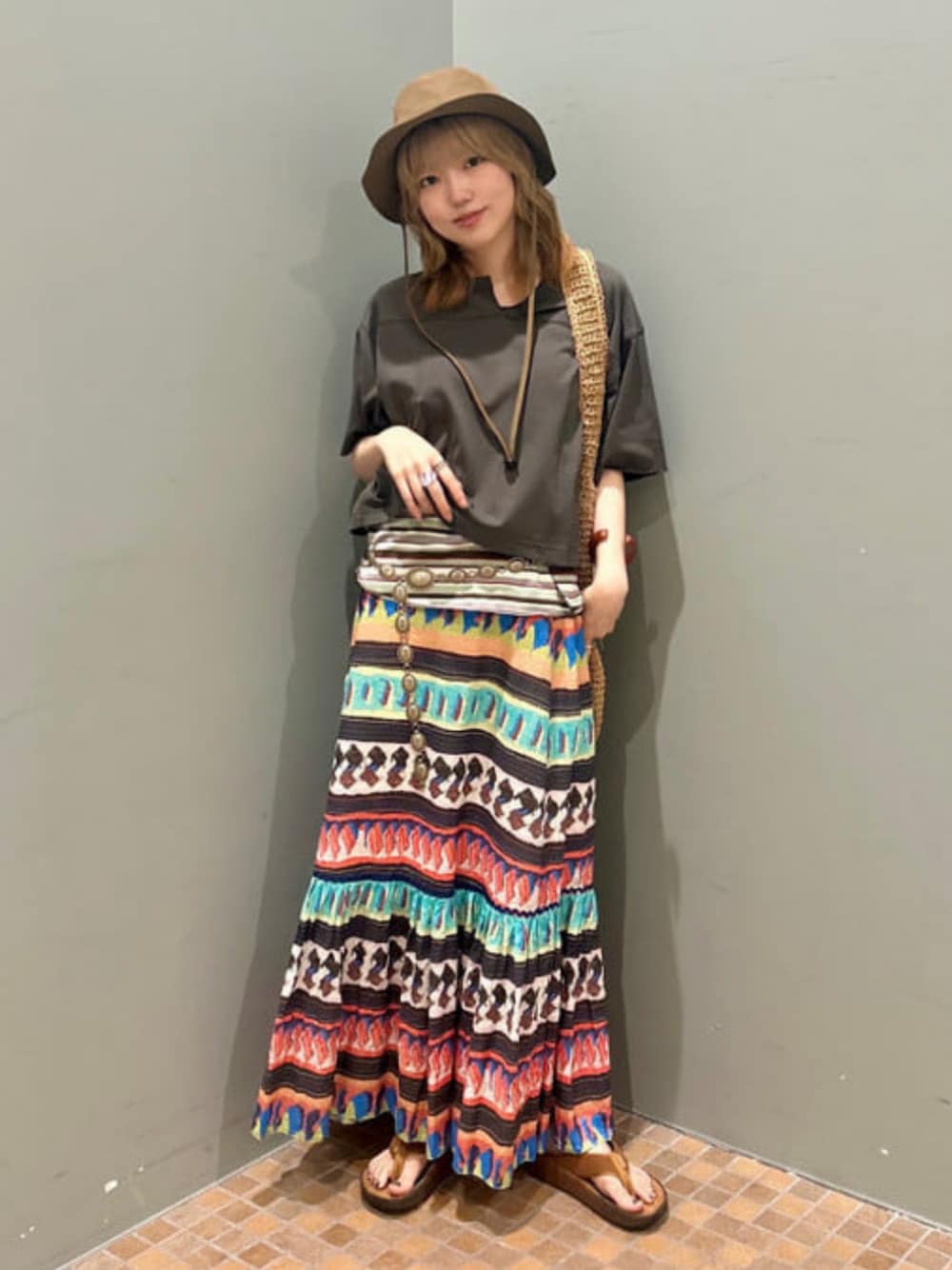 BEAMS BOY（ビームスボーイ）の「ARROW NOVELTY / コンチョ ベルト