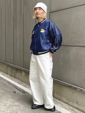 BEAMS BOYさん(レディース・151cm)の春コーディネート