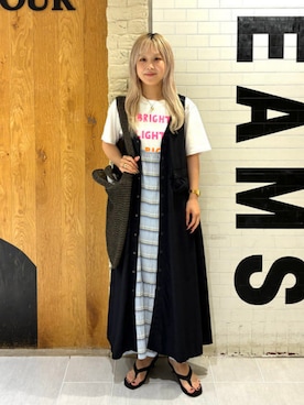 BEAMS BOYさん（レディース・153cm）の夏コーディネート