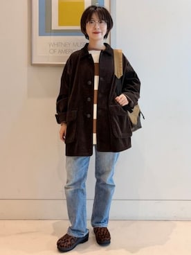 BEAMS BOYさん（レディース・151cm）の夏コーディネート