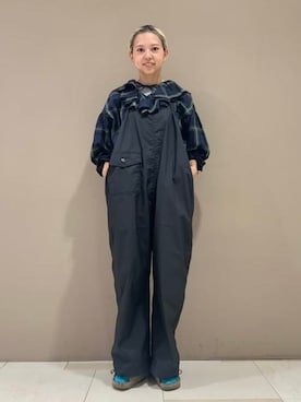 「アイテム（ヘアアクセサリー）」を使った、BEAMS BOYさん（レディース・157cm）の夏コーディネート