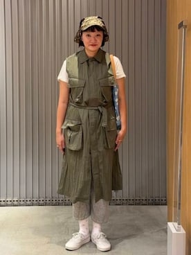 BEAMS BOYさん（レディース・163cm）の夏コーディネート